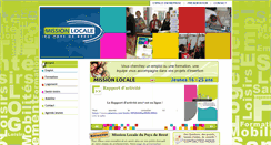 Desktop Screenshot of mission-locale-brest.org